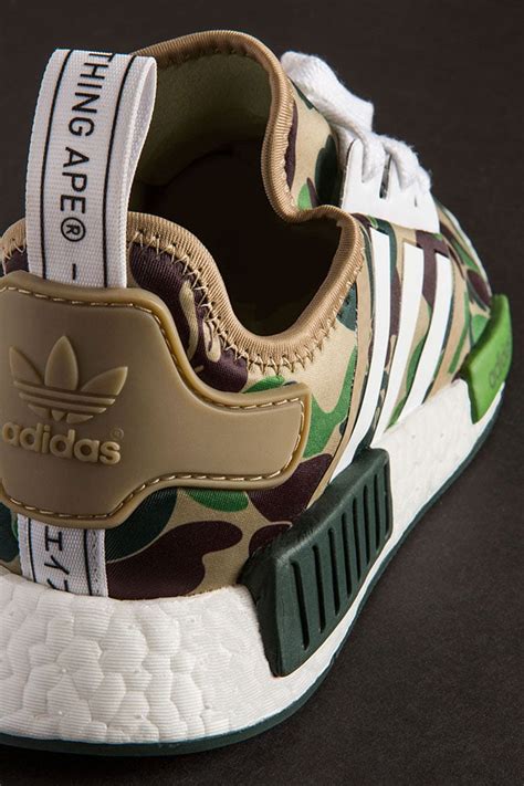 bape x adidas nmd nederland|bape x nmd r1 olive.